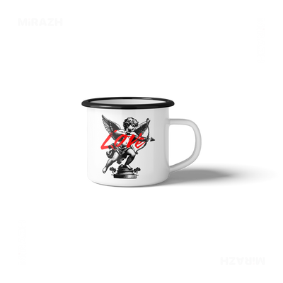CupidLoveStruck Enamel Camping Mug 04