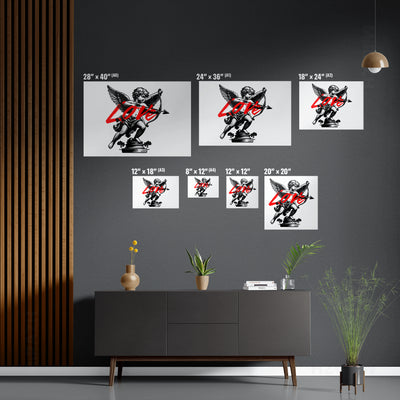 CupidLoveStruck Frameless Canvas 06