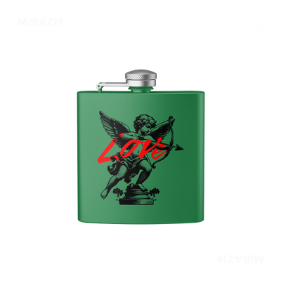 CupidLoveStruck Hip Flasks 01 Green