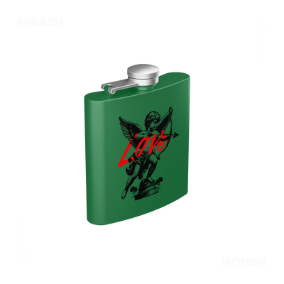 CupidLoveStruck Hip Flasks 03 Green