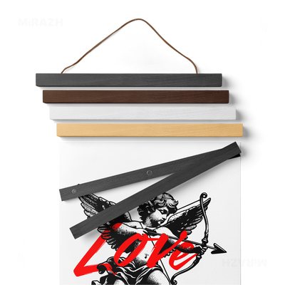 CupidLoveStruck Magnetic Hanger Poster 02 Black Wood