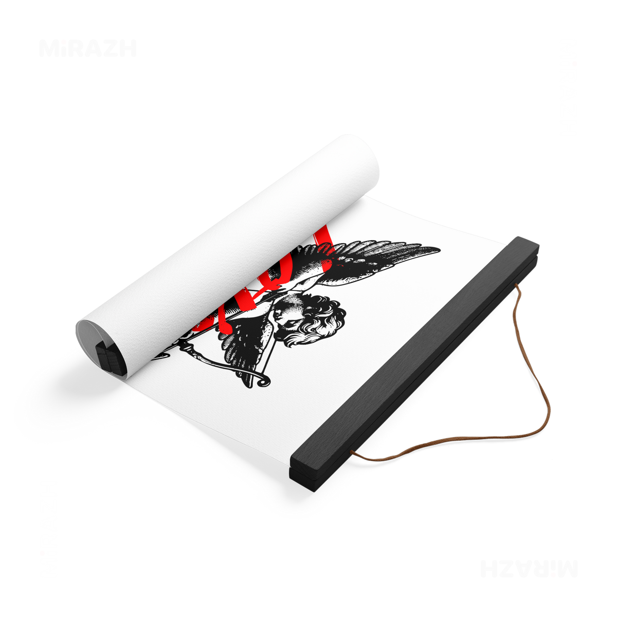 CupidLoveStruck Magnetic Hanger Poster 04 Black Wood