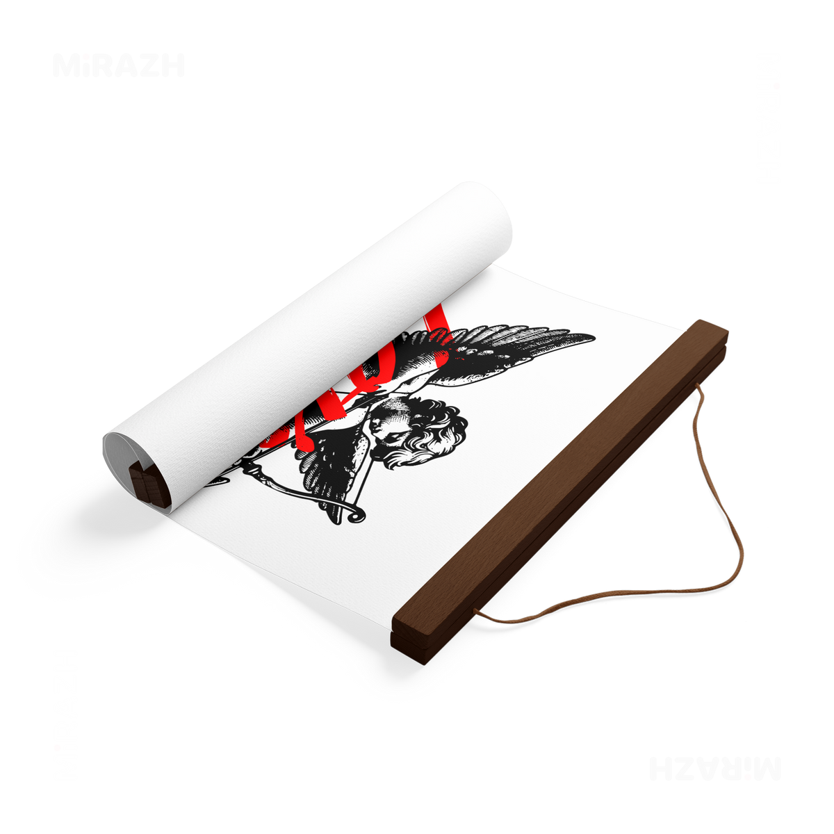 CupidLoveStruck Magnetic Hanger Poster 04 Dark Wood