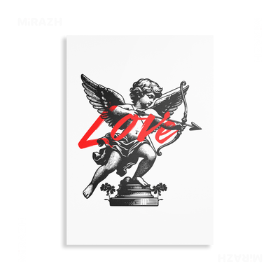 CupidLoveStruck Metallic Print 01 Aluminum