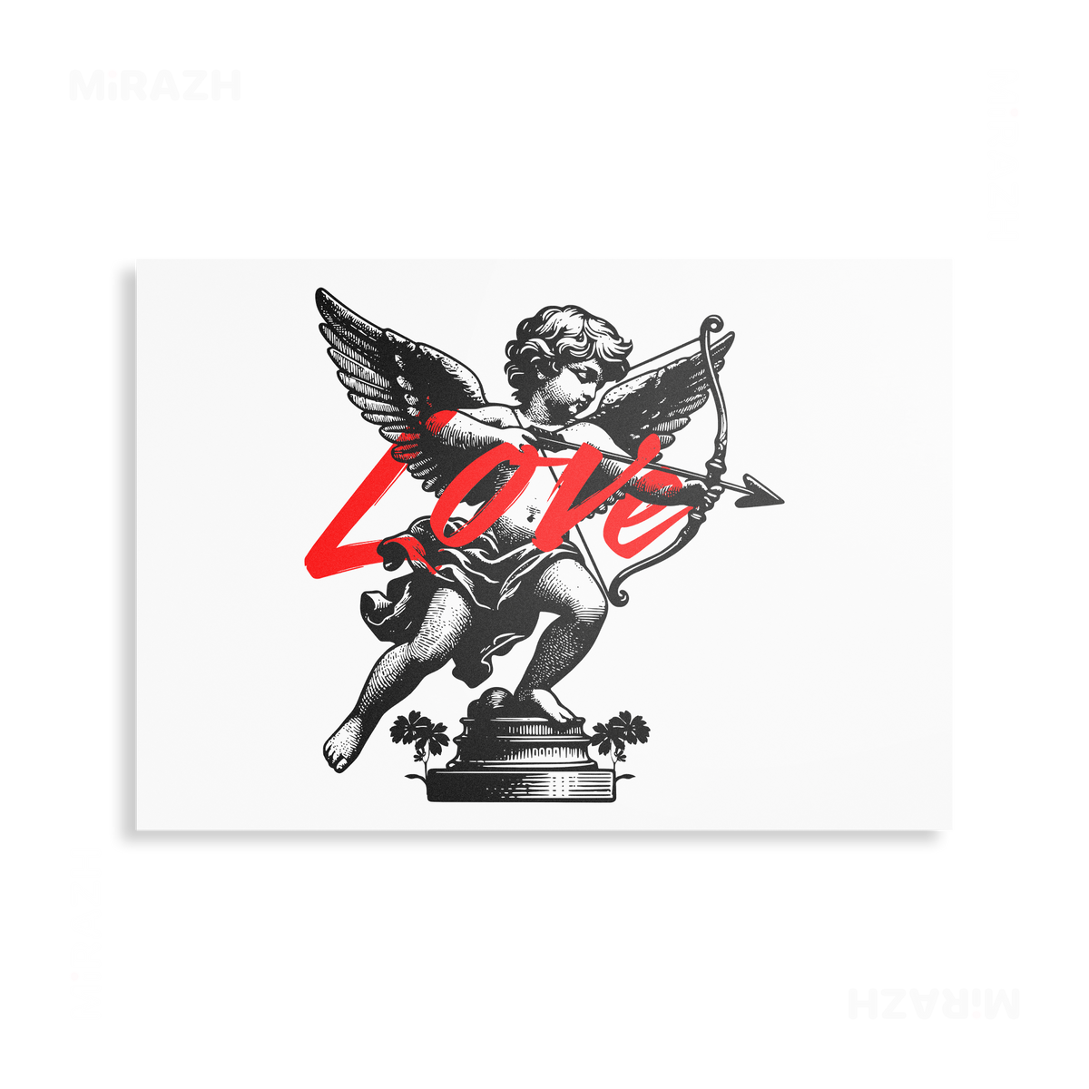 CupidLoveStruck Metallic Print 03 Aluminum
