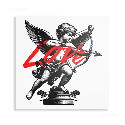 CupidLoveStruck Metallic Print 04 Aluminum