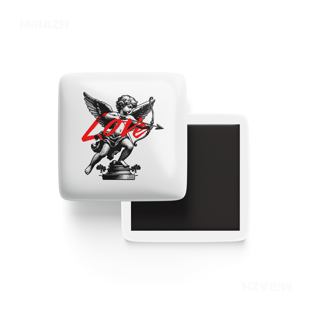 CupidLoveStruck Porcelain Magnet 01