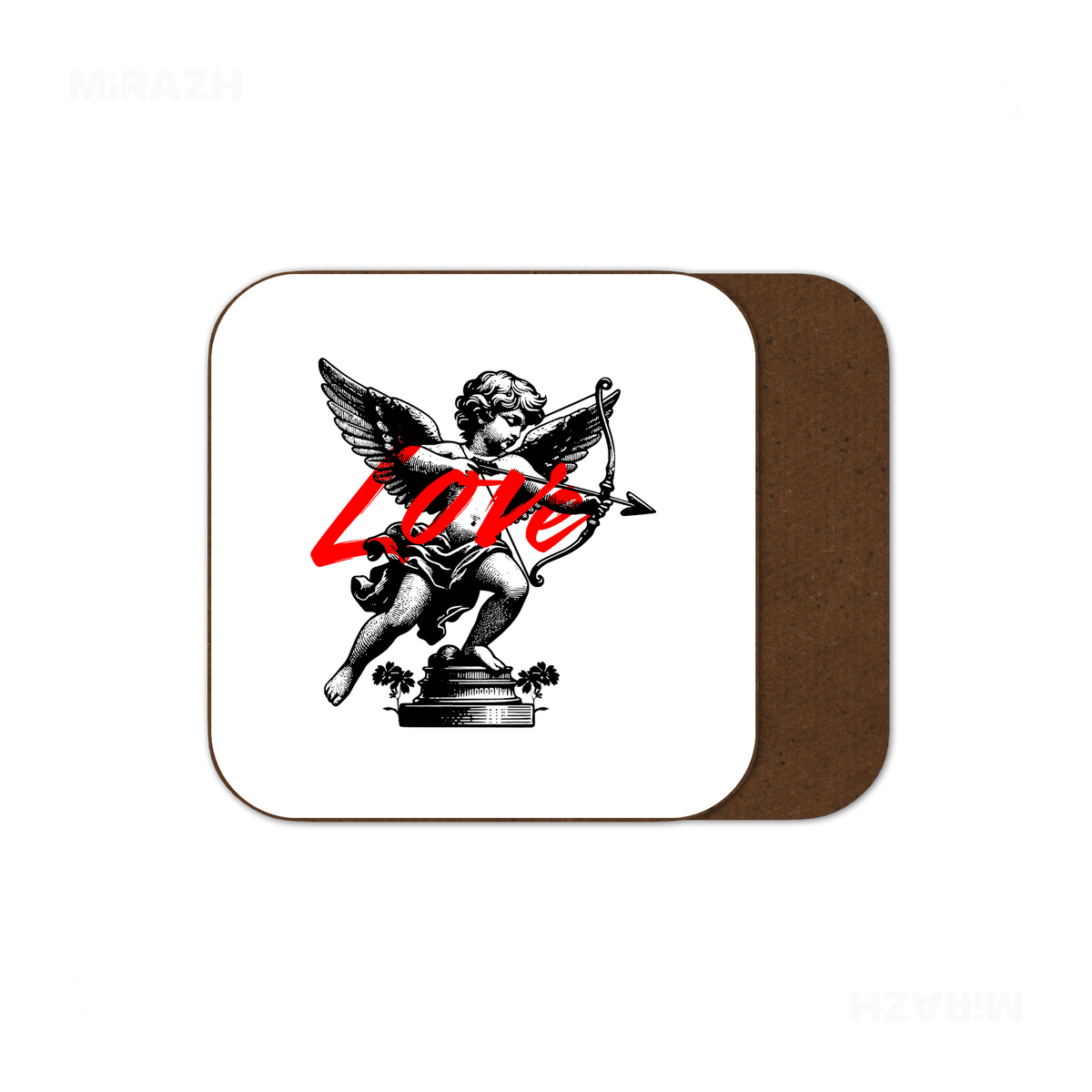 CupidLoveStruck Semi Glossy Coaster 01
