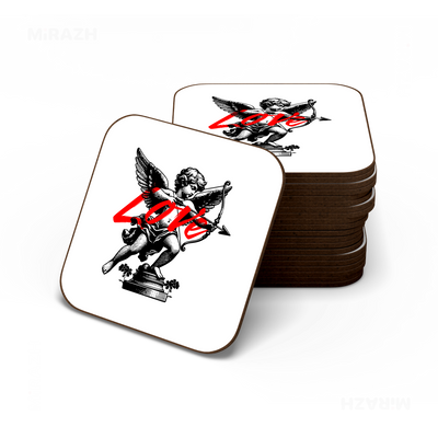 CupidLoveStruck Semi Glossy Coaster 06