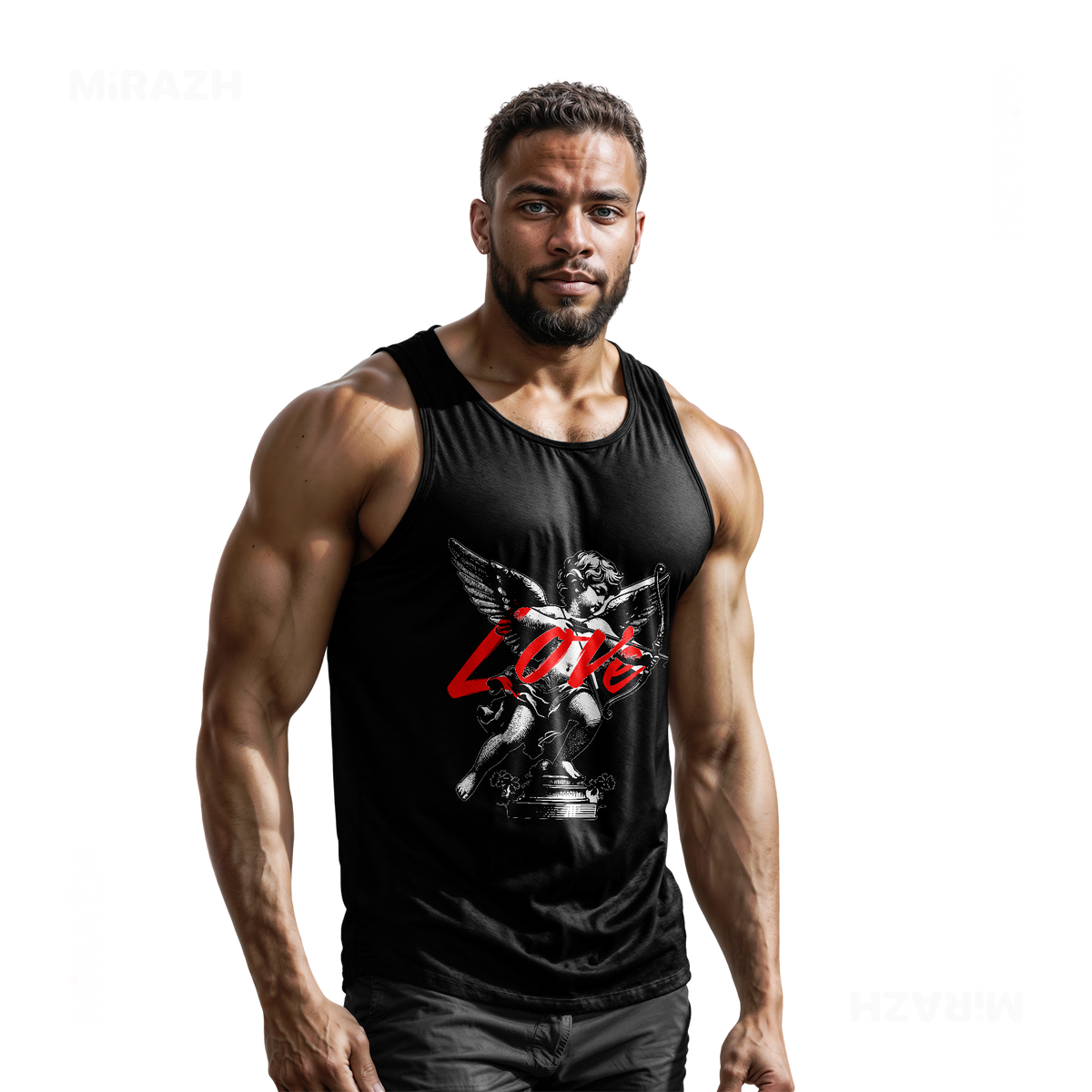 CupidLoveStruck Tank Tops 02 Black