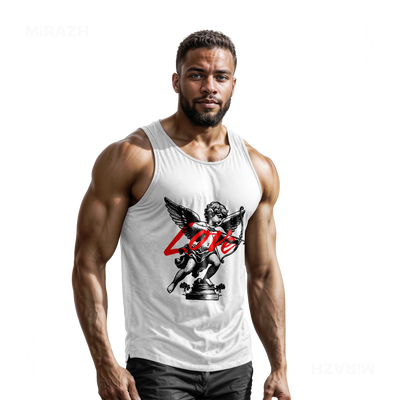 CupidLoveStruck Tank Tops 02 White