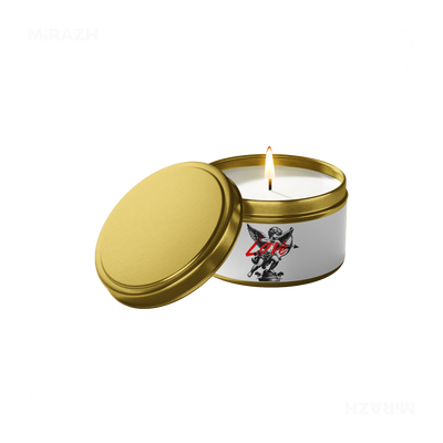CupidLoveStruck Tin Candle 01 Gold