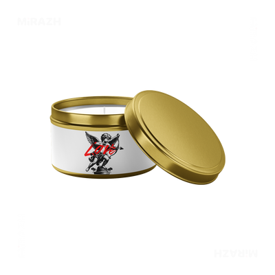 CupidLoveStruck Tin Candle 03 Gold