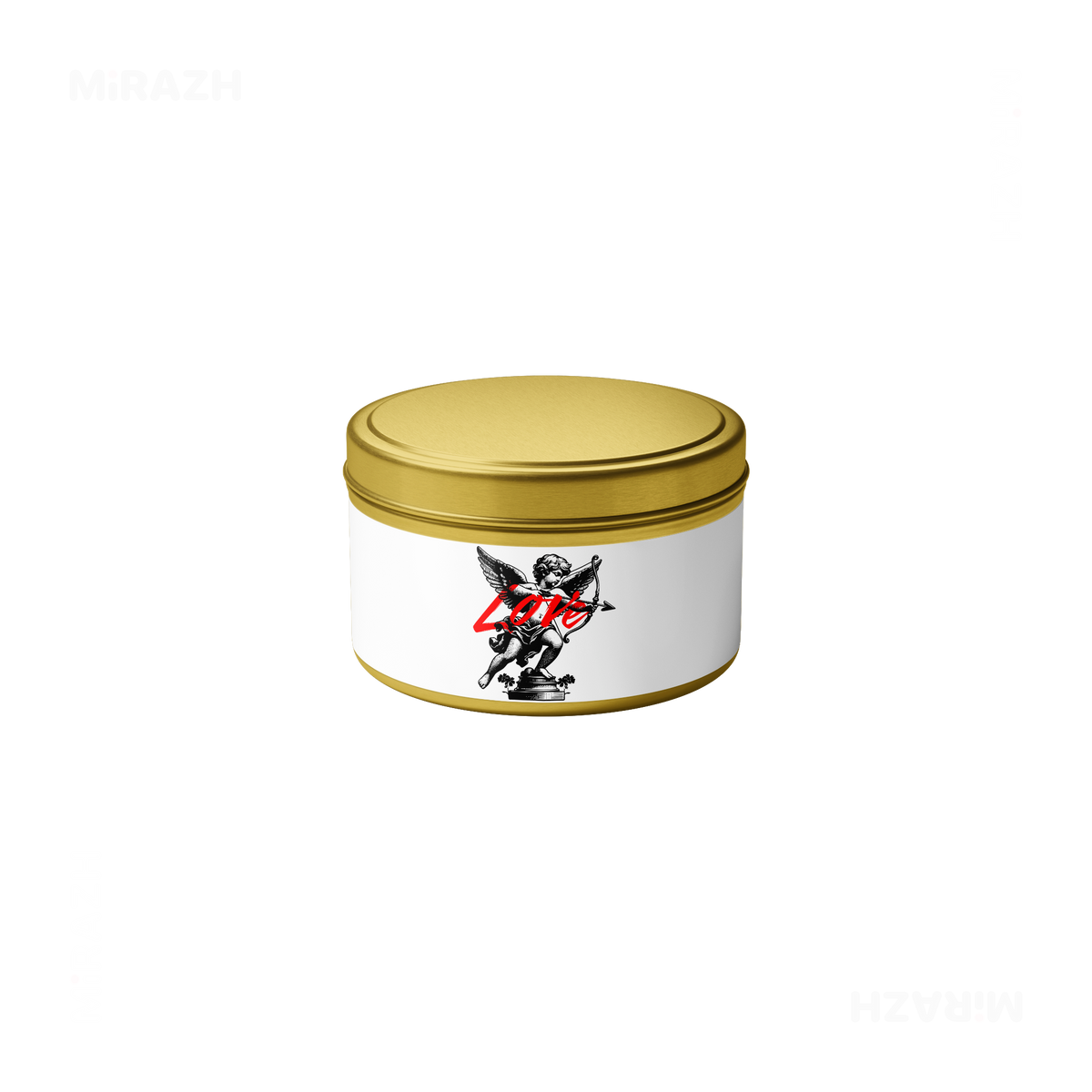 CupidLoveStruck Tin Candle 04 Gold