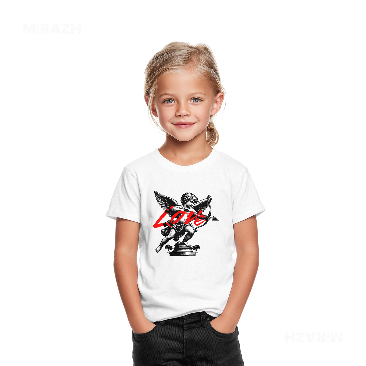 CupidLoveStruck Toddler T Shirt 02 White