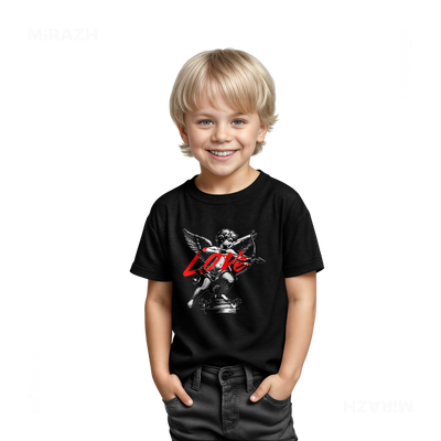 CupidLoveStruck Toddler T Shirt 03 Black