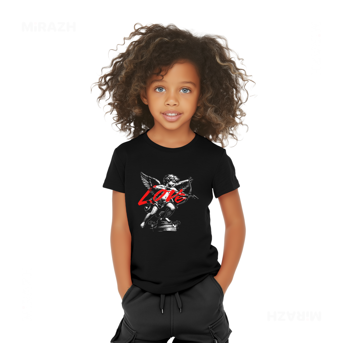 CupidLoveStruck Toddler T Shirt 04 Black