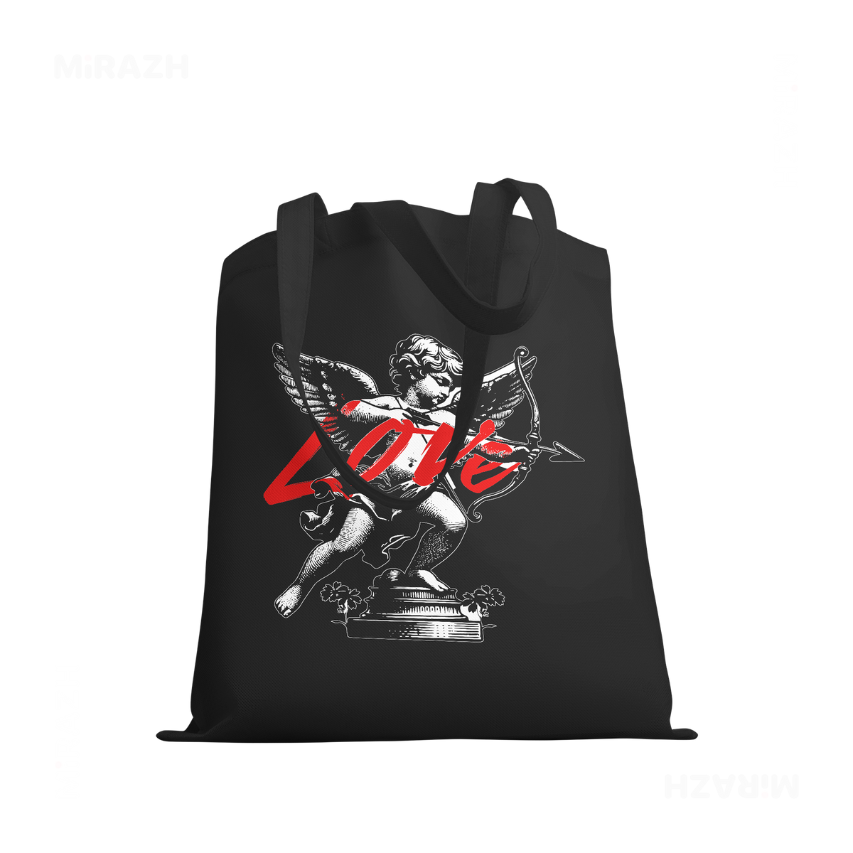 CupidLoveStruck Tote Bags 03 Black