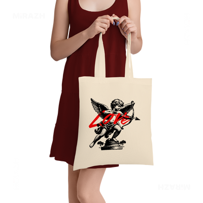 CupidLoveStruck Tote Bags 05 Natural