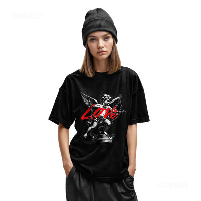 CupidLoveStruck Youth T Shirt 02 Black