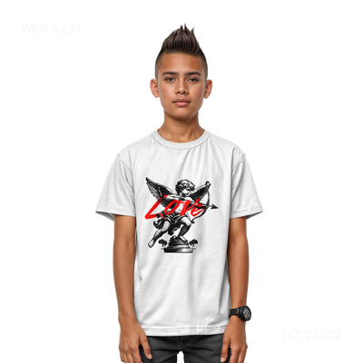 CupidLoveStruck Youth T Shirt 03 White