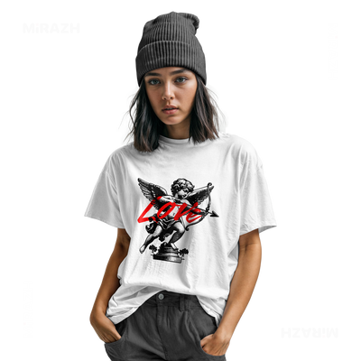 CupidLoveStruck Youth T Shirt 04 White
