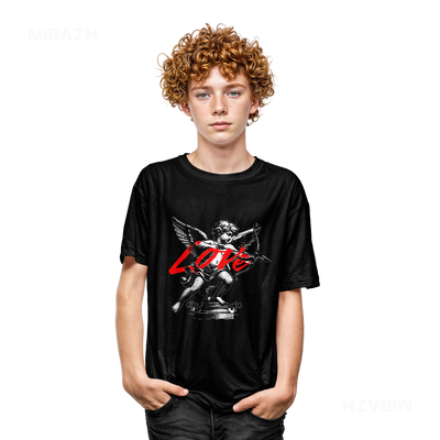 CupidLoveStruck Youth T Shirt 05 Black