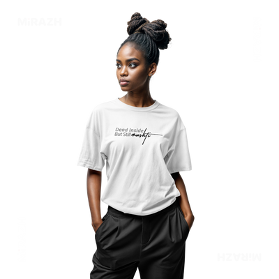 DeadInsideButStillMashti Adult T Shirt 04 White