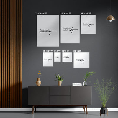 DeadInsideButStillMashti Frameless Canvas 05