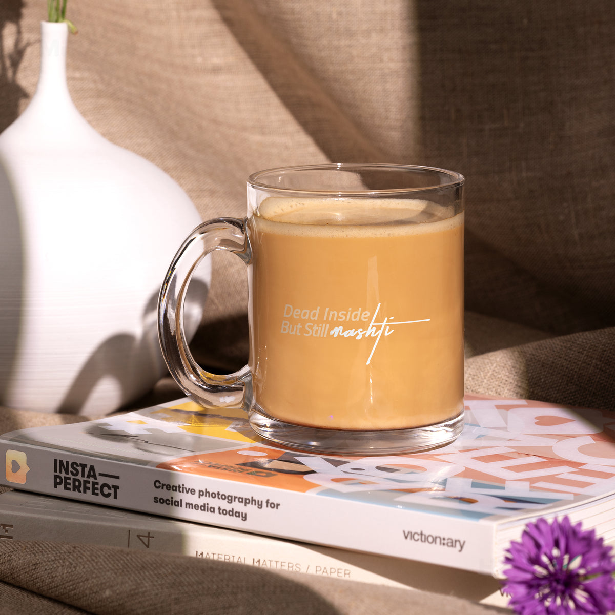 DeadInsideButStillMashti Glass Mug 02