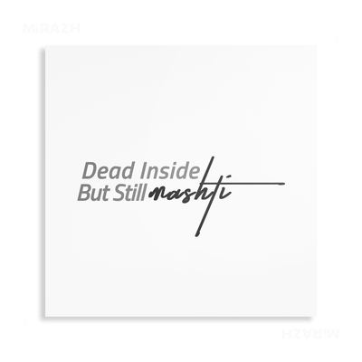 DeadInsideButStillMashti Metallic Print 04 Aluminum