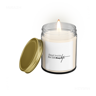 DeadInsideButStillMashti Scented Candle 01 Clear