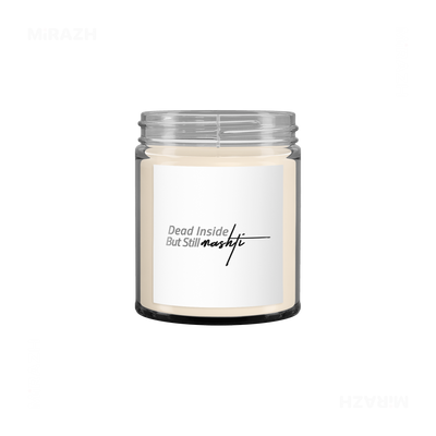 DeadInsideButStillMashti Scented Candle 03 Clear