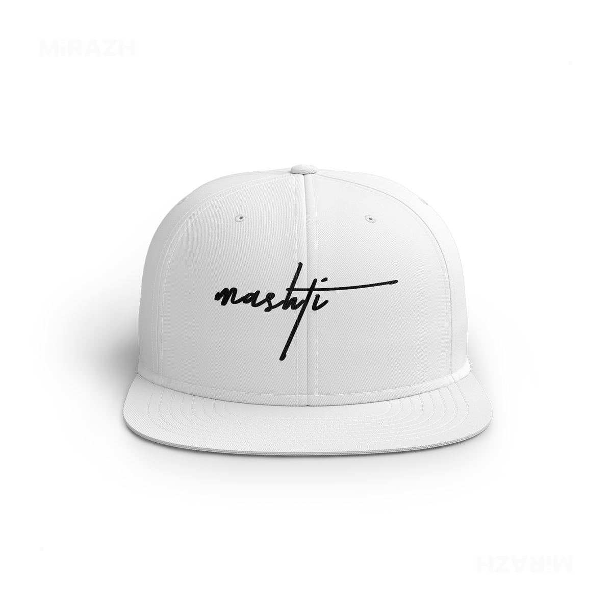 DeadInsideButStillMashti Snapback Caps 01 White DTF
