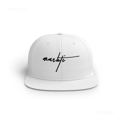DeadInsideButStillMashti Snapback Caps 01 White DTF