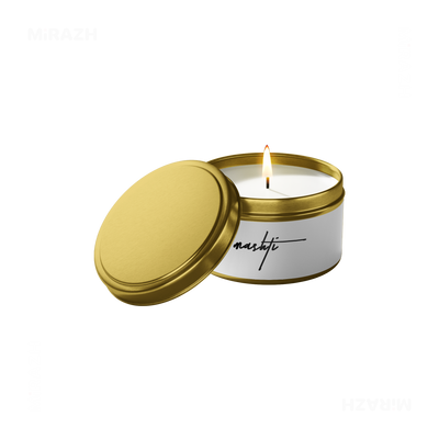 DeadInsideButStillMashti Tin Candle 01 Gold