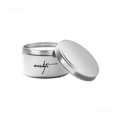 DeadInsideButStillMashti Tin Candle 03 Silver