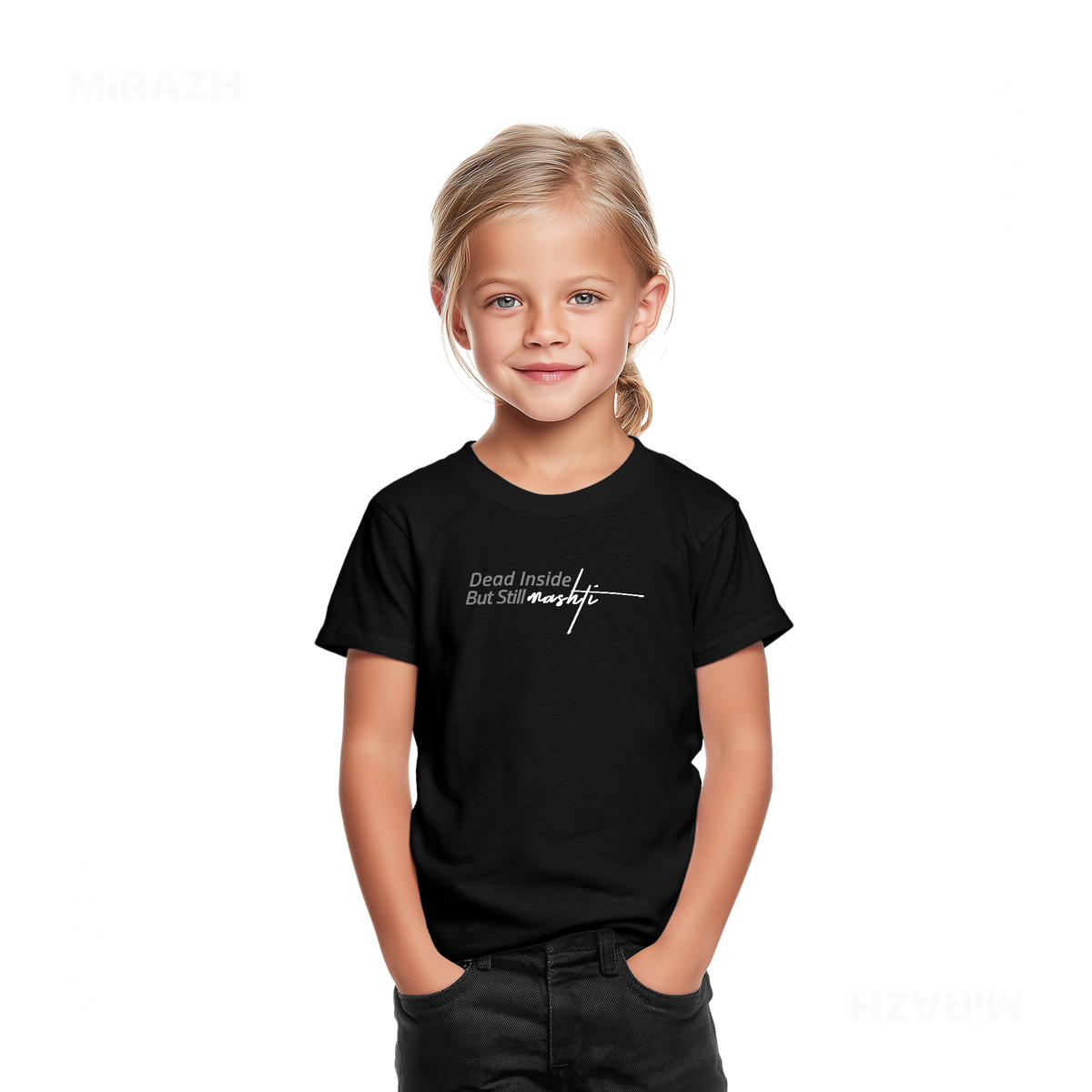 DeadInsideButStillMashti Toddler T Shirt 02 Black