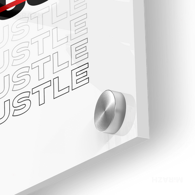 HustleOverLuck Acrylic Print 02