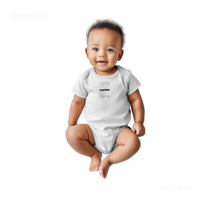 HustleOverLuck Baby Onesies 05 White