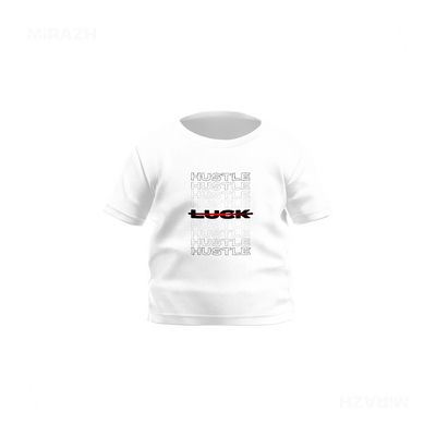 HustleOverLuck Baby T Shirt 01 White