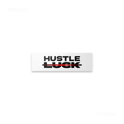 HustleOverLuck Bumper Magnet 01