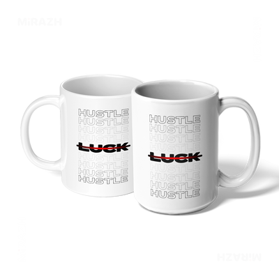 HustleOverLuck Ceramic Mug 07 White