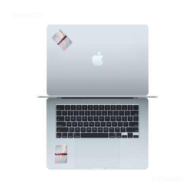 HustleOverLuck Die Cut Holographic Sticker 05