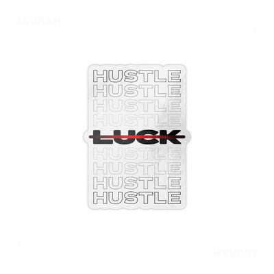 HustleOverLuck Die Cut Magnet 01