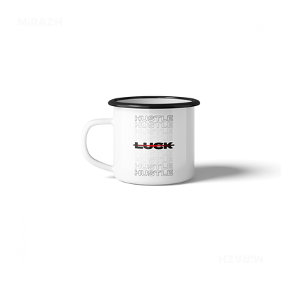 HustleOverLuck Enamel Camping Mug 03