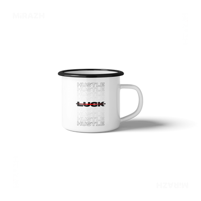 HustleOverLuck Enamel Camping Mug 04