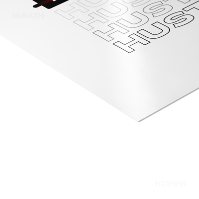 HustleOverLuck Frameless Poster 02 Semi Glossy