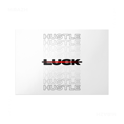 HustleOverLuck Frameless Poster 03 Matte