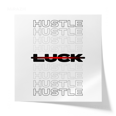 HustleOverLuck Giclee Print 04